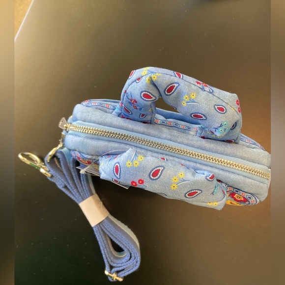 Brighton Love Bandana Cross Body Organizer  Bag NWT - Picture 8 of 16